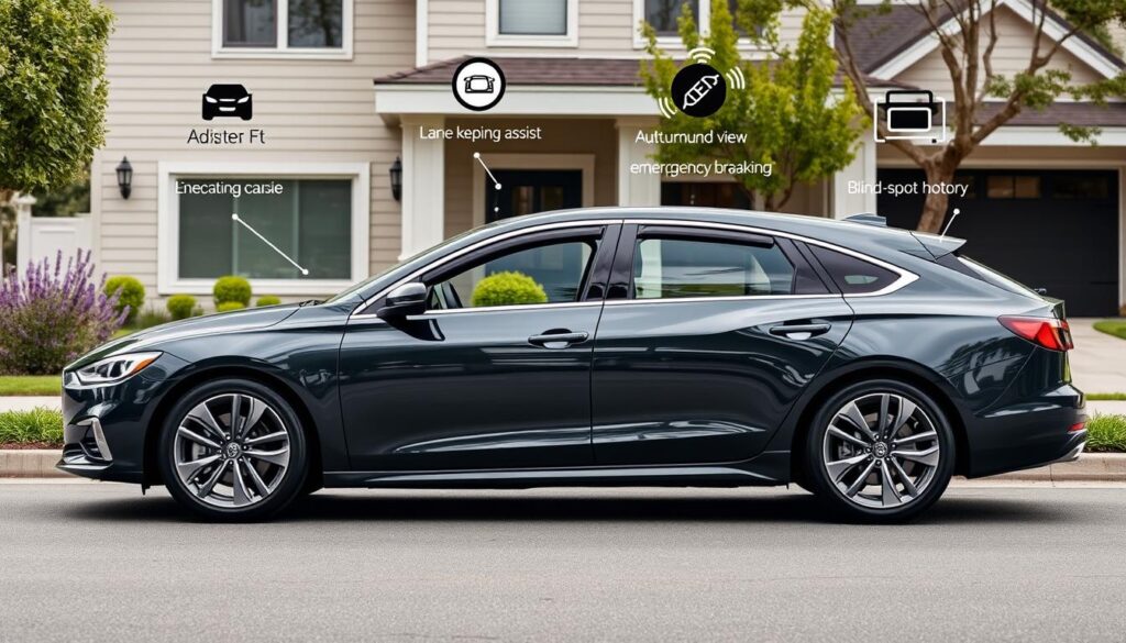 driver assistance features for family cars